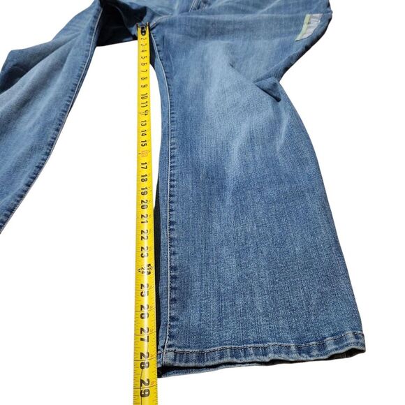 Lee Jeans For Women Size 30W Petite Blue Color Stretch Mid-rise Flex Motion - Picture 5 of 13